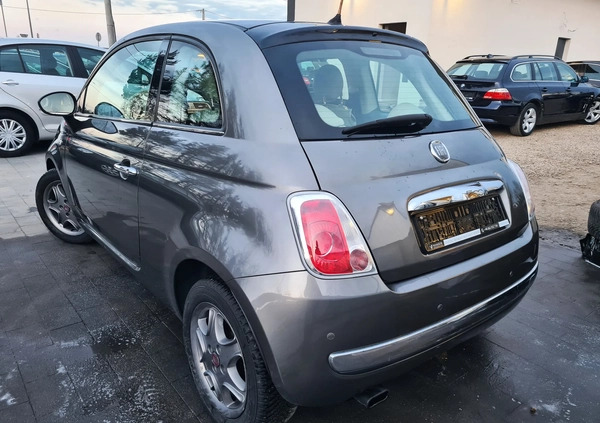 Fiat 500 cena 28999 przebieg: 167972, rok produkcji 2015 z Człopa małe 596